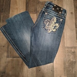 Miss Me Mid-Rise Boot Cut Jeans
